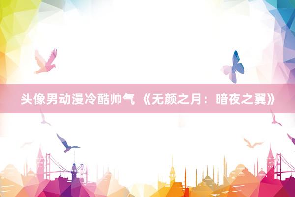 头像男动漫冷酷帅气 《无颜之月：暗夜之翼》